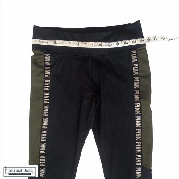 PINK Victoria’s Secret Black Athletic Leggings - Picture 3 of 4